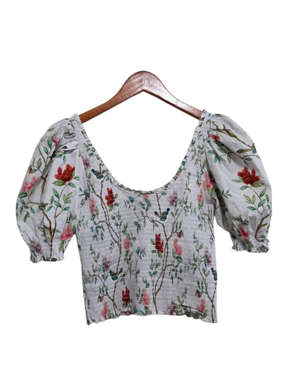Hill House The Aiko Nap Top in Diane Hill Chinoiserie Size Small